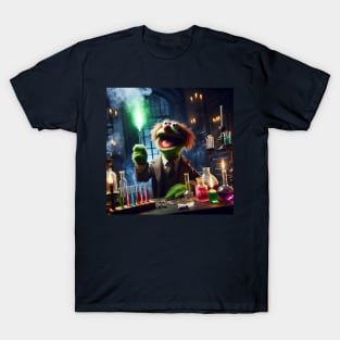 Mad scientist puppet T-Shirt